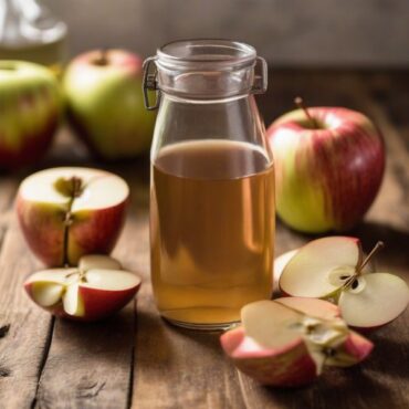 Apple Cider Vinegar in a Glass