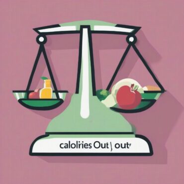 Calorie Deficit Illustration