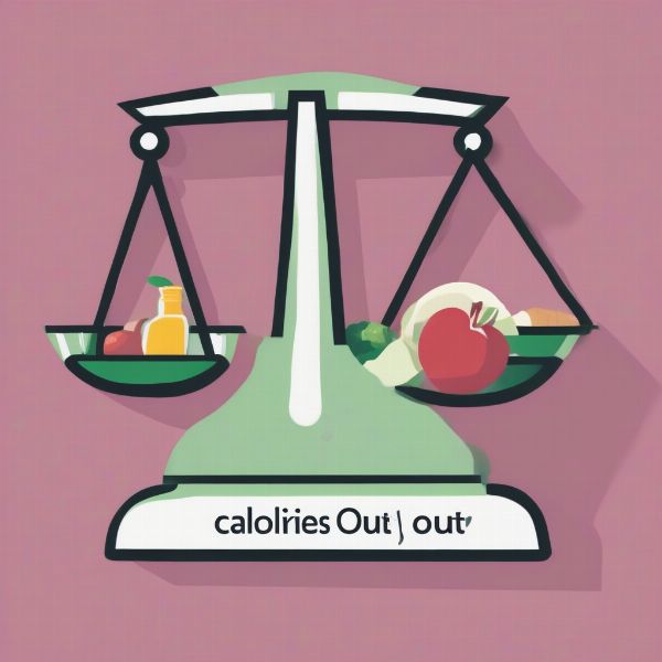 Calorie Deficit Illustration