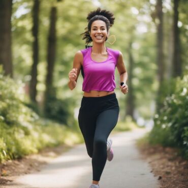 Woman on a Weight Loss Journey